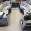 Sport low back drivers chair, lounge arms with storage, Deluxe seat frame cladding, Stainless cup holders, USB charging ports, USCG navigation lights, Silver Plus sound package, Ski tow Bar, Privacy station & so much more…..power by Mercury 90ELPT CT MW2298-5